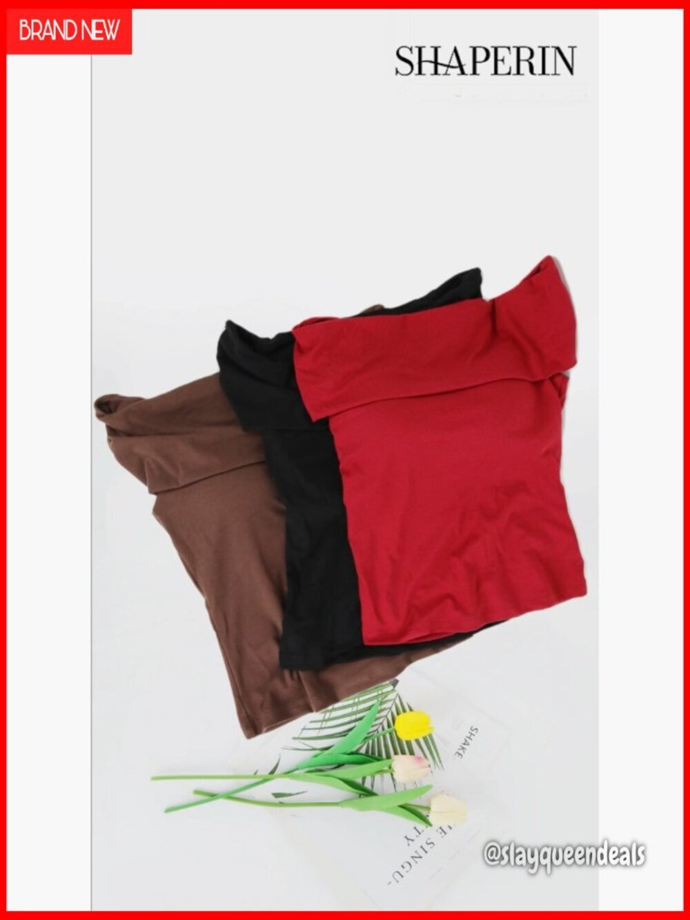 Built-in Bra Off Shoulder Boat Neck Tee Summer Casual Top - Picture 7 of 7
